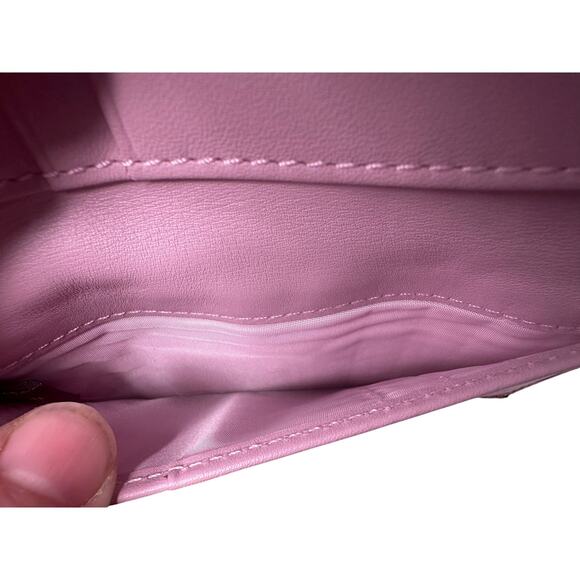 Coach Gramercy Op Art Embroidered Card Wallet Purple / Lilac - Picture 7 of 10